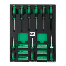 Load image into Gallery viewer, 69 Piece Dual-Material Screwdriver Set with Magnetic Bit Holder