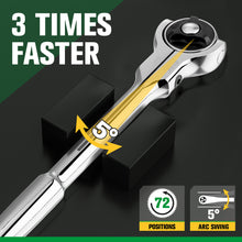 Load image into Gallery viewer, 3/8" Drive Professional Roto-Head Ratchet