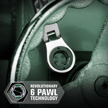 Load image into Gallery viewer, 7 Piece Flex-Head X-Frame® SAE Ratcheting Wrench Set