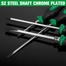 Load image into Gallery viewer, 10 Piece Dual-Material Magnetic Combination Screwdriver Set