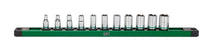 Load image into Gallery viewer, 1/4" Drive, 11 Piece, 6 Point, Metric, Standard Chrome Socket Set