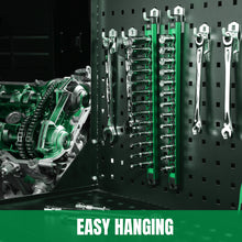 Load image into Gallery viewer, 1/4" Drive, 11 Piece, 6 Point, Metric, Standard Chrome Socket Set