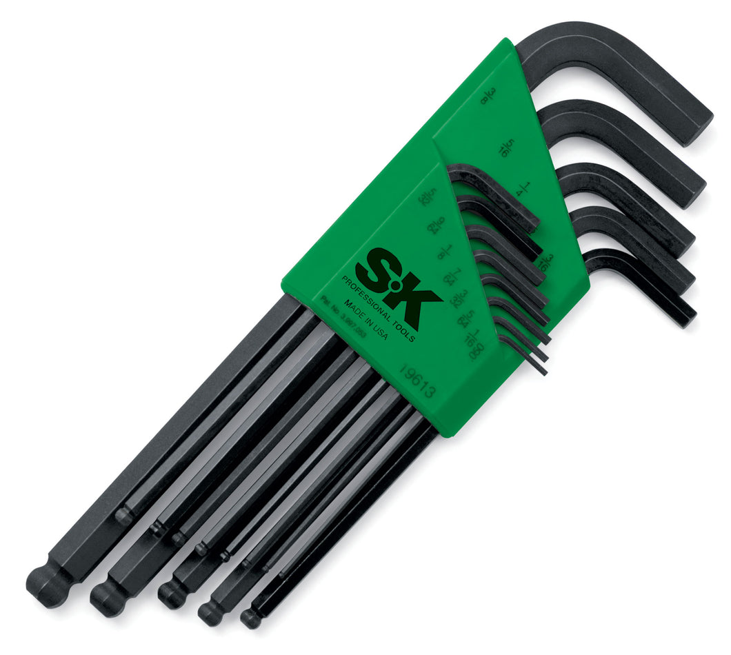 13 Piece SAE Ball Hex Key Set