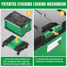 Load image into Gallery viewer, Modular Stackable Storage Tool Box, 1-Drawer Steel Box
