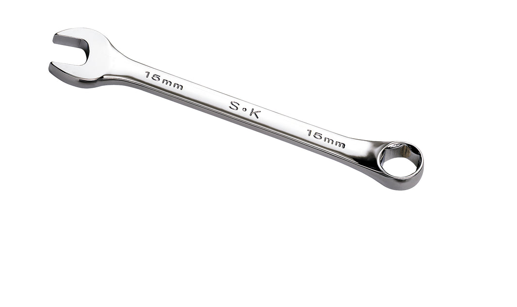 15 mm 6 Point Metric Regular Combination Chrome Wrench