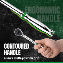 Load image into Gallery viewer, 3/8&quot; Drive, 160-Position Reversible Chrome Ratchet, 8.5&quot; Long
