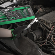 Load image into Gallery viewer, 16 Piece, 12 Point, SAE &amp; Metric Chrome Combination Wrench Set

