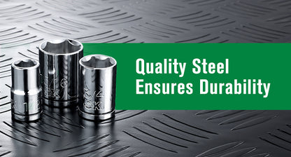 SK01342 - 1/2" Drive, 11 Piece, 6 Point, SAE, Standard Chrome Socket Set View 3