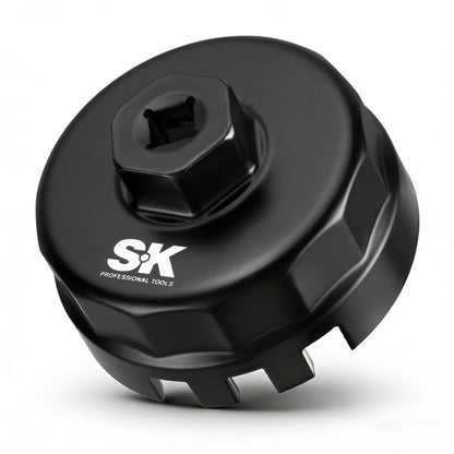 Black tool bit with SK Professional Tools logo on a white background
