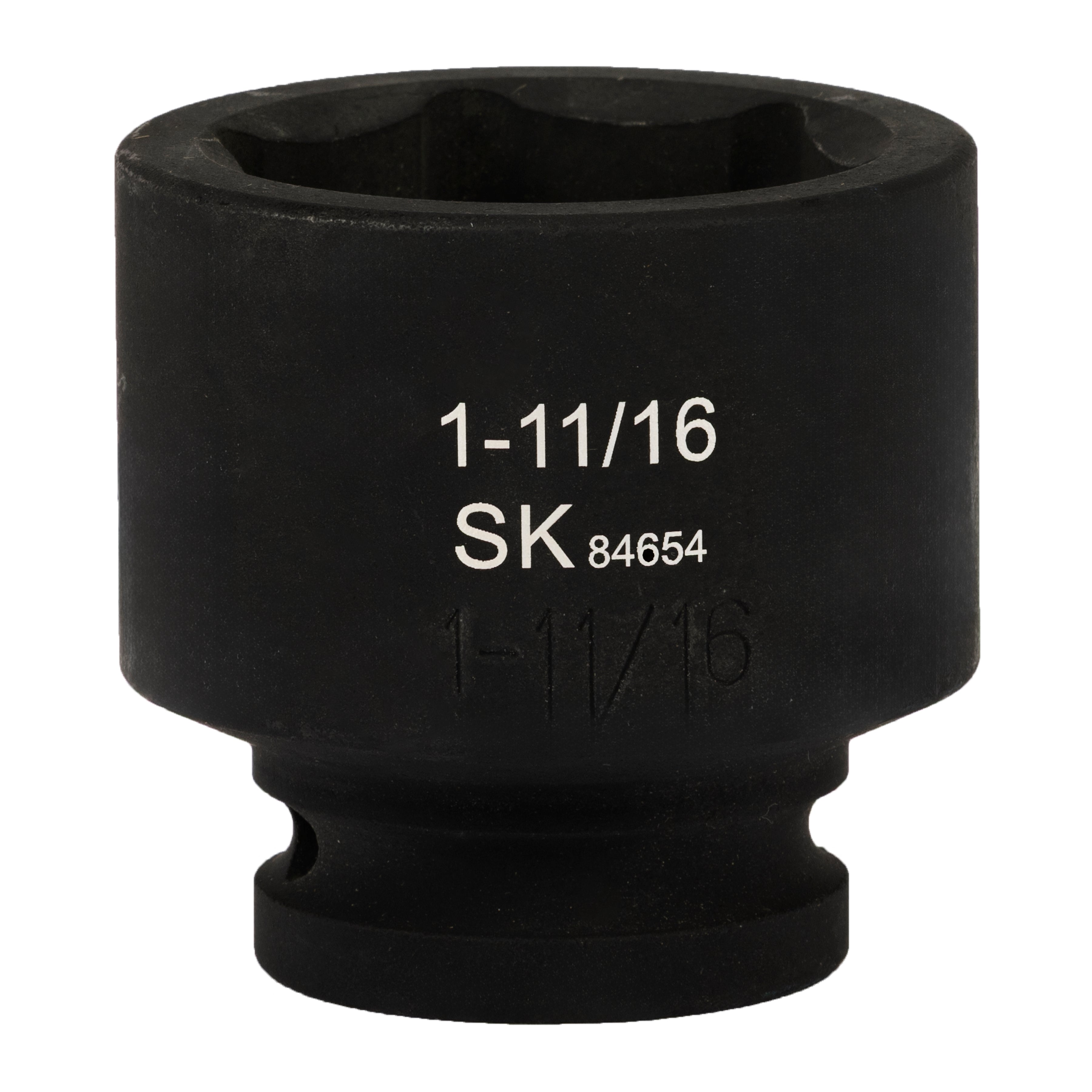 SK84654 - 3/4" Drive, 6 Point, Shallow, SAE Impact Socket, 1-11/16"