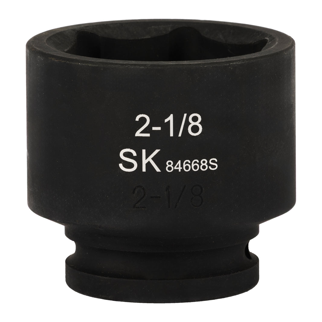 SK84668S - 3/4" Drive, 6 Point, Shallow, SAE Impact Socket, 2-1/8"
