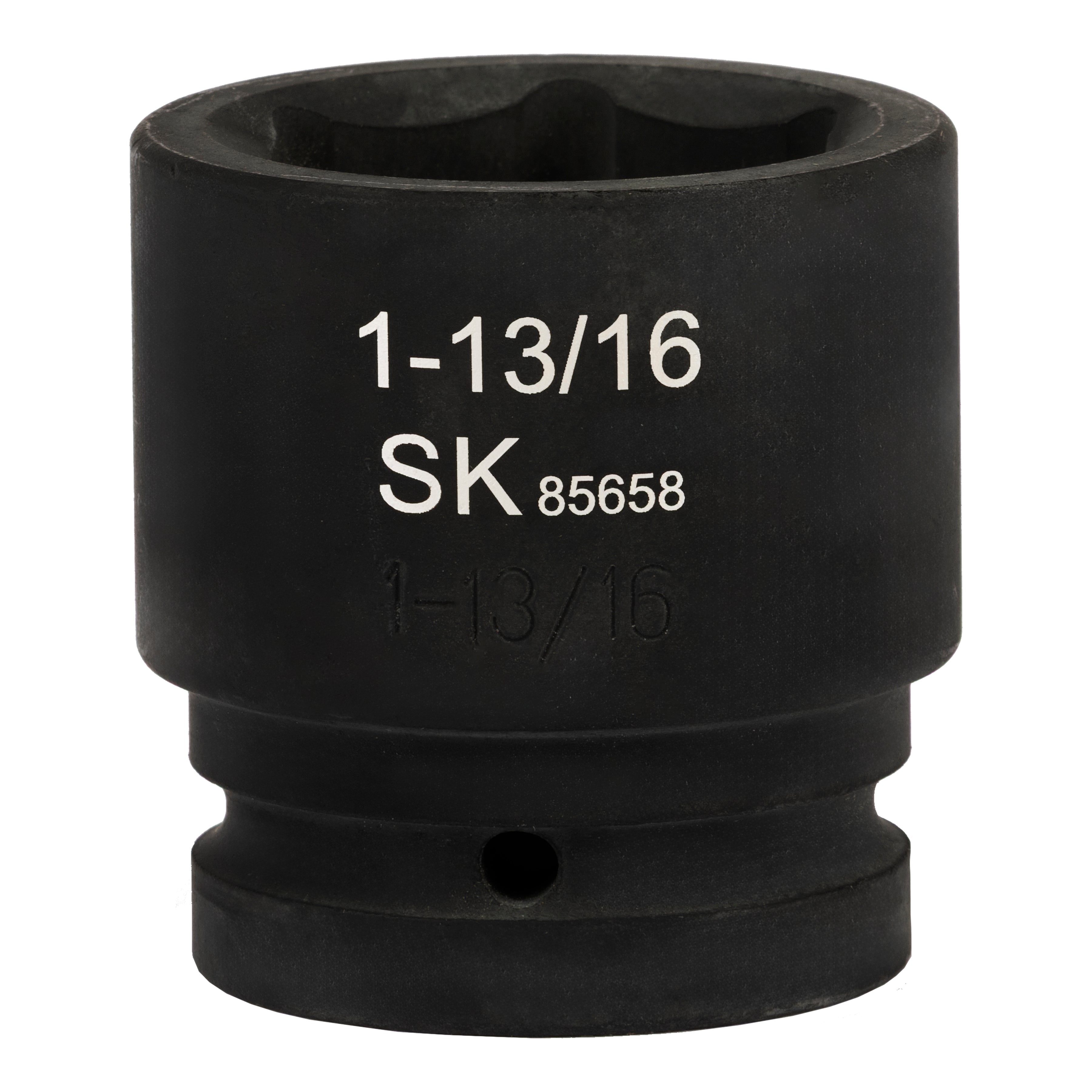 SK85658 - 1" Drive, 6 Point, Shallow SAE Impact Socket, 1-13/16"