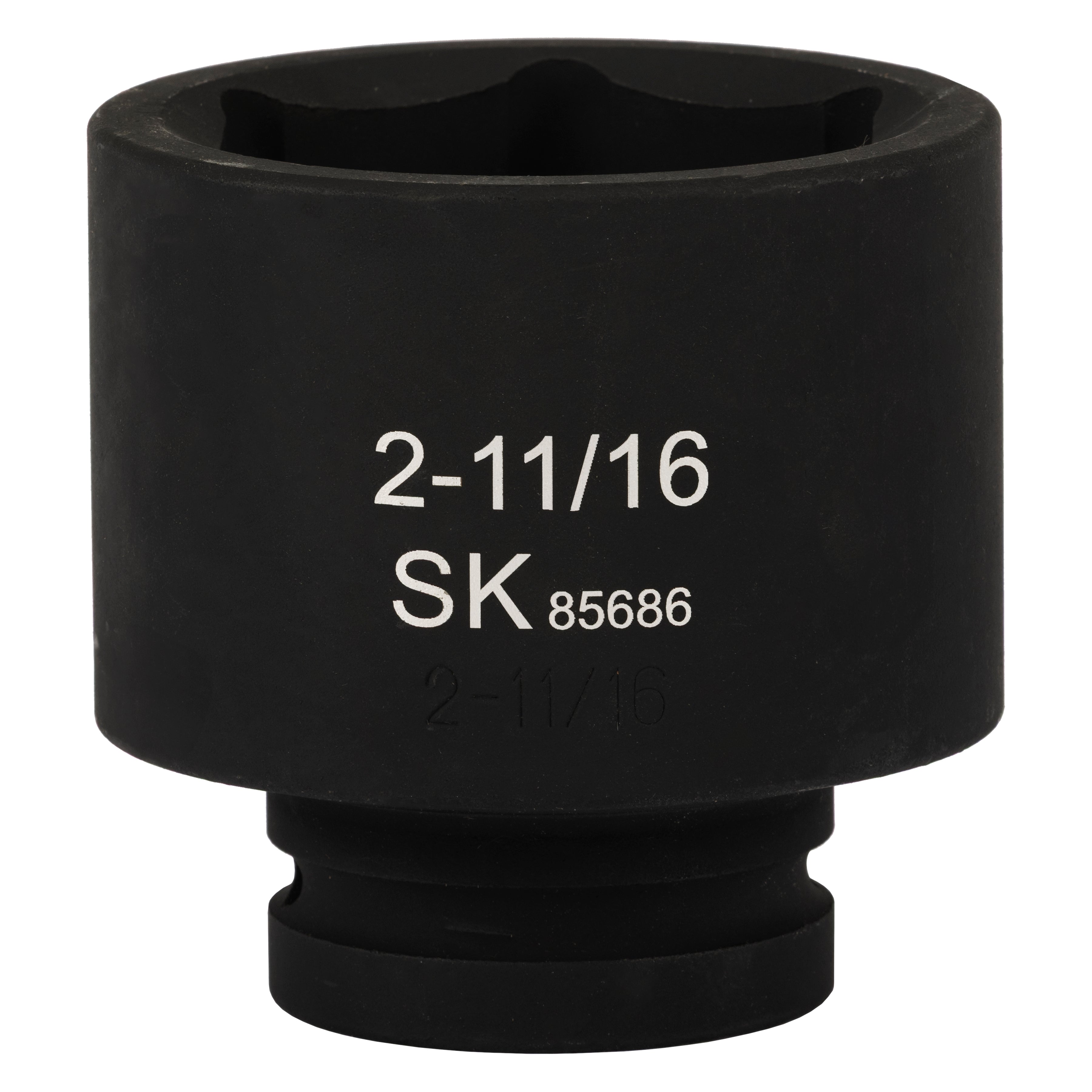SK85686 - 1" Drive, 6 Point, Shallow SAE Impact Socket, 2-11/16"