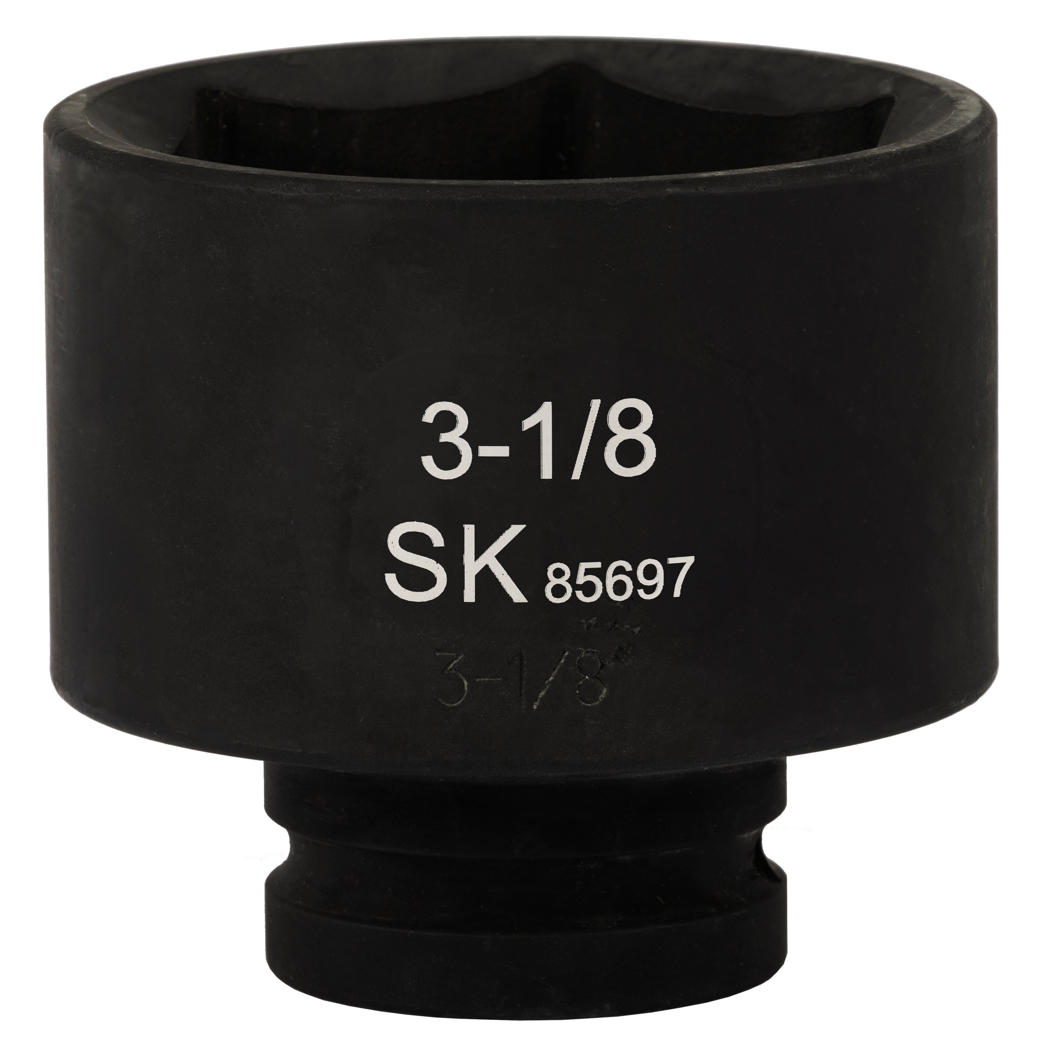 SK85697 - 1" Drive, 6 Point, Shallow SAE Impact Socket, 3-1/8"