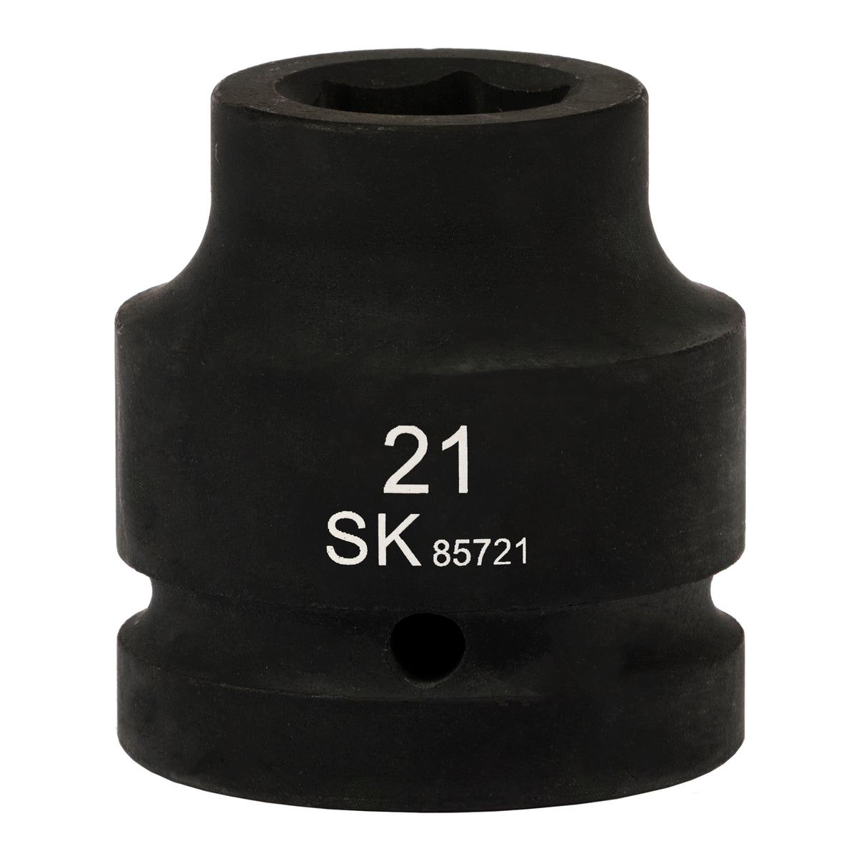 SK85721 - 1" Drive, 6 Point, Shallow Metric Impact Socket, 21mm