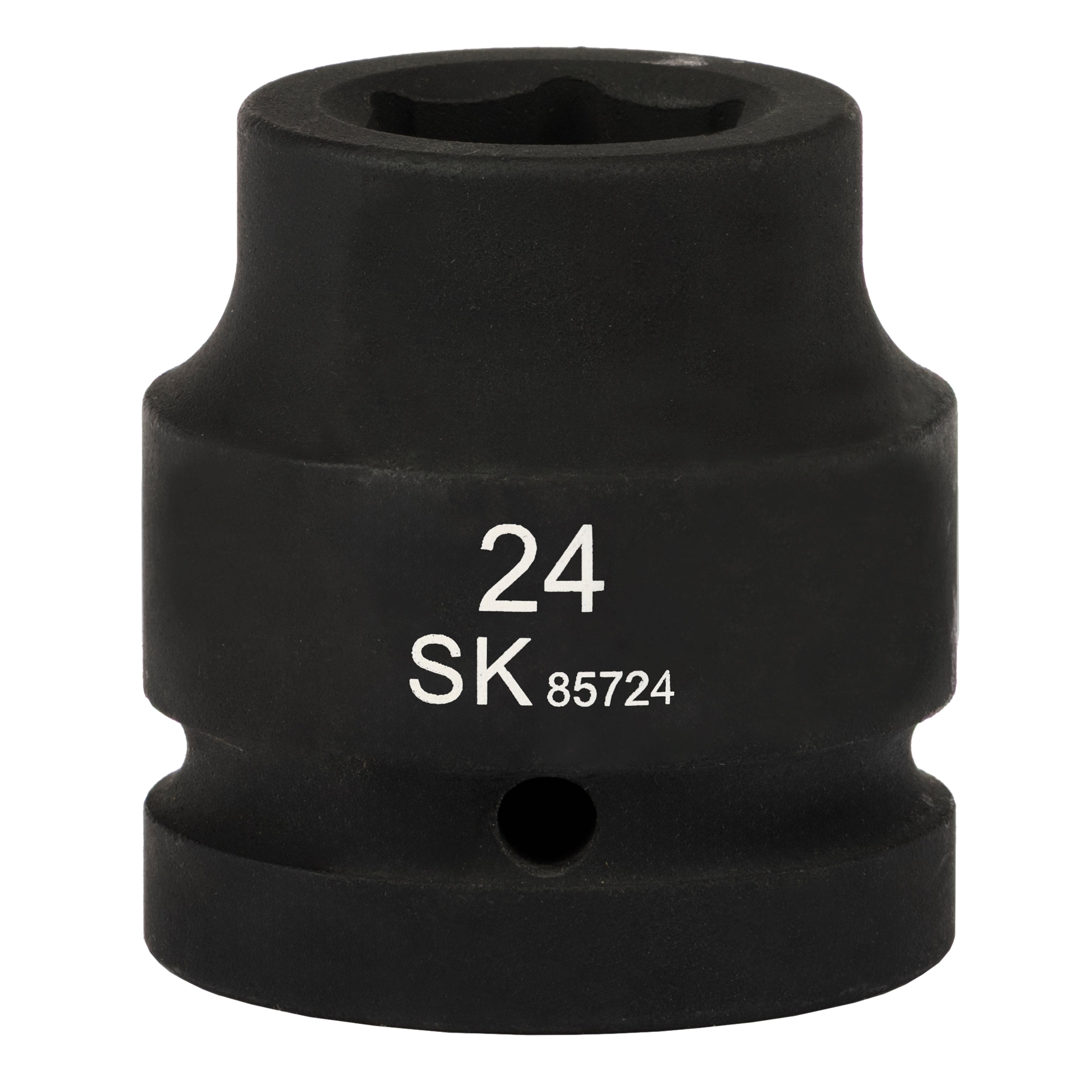 SK85724 - 1" Drive, 6 Point, Shallow Metric Impact Socket, 24mm