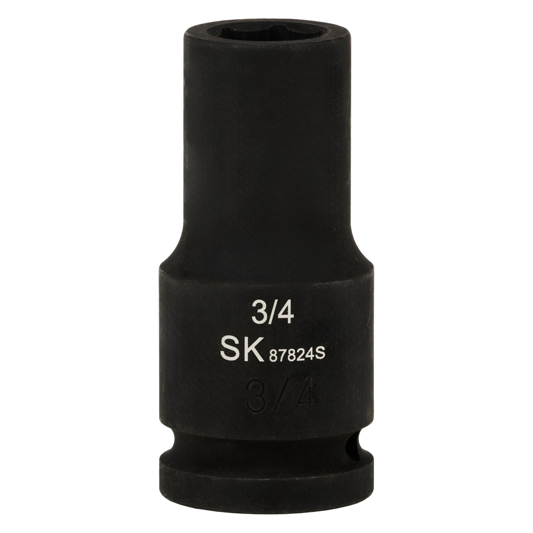 SK87824S - 3/4" Drive, 6 Point, Deep SAE Impact Socket, 3/4"