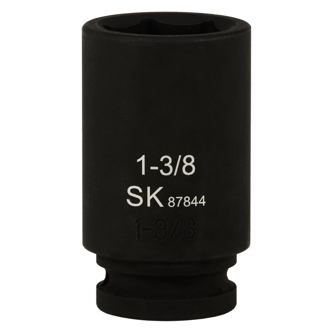SK87844 - 3/4" Drive, 6 Point, Deep SAE Impact Socket, 1-3/8"