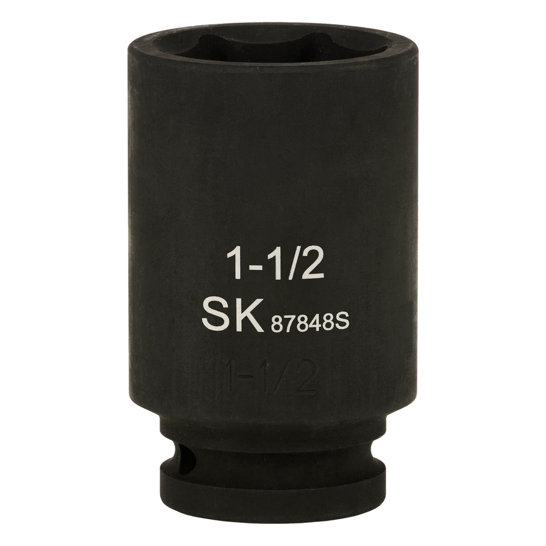 SK87848S - 3/4" Drive, 6 Point, Deep SAE Impact Socket, 1-1/2"