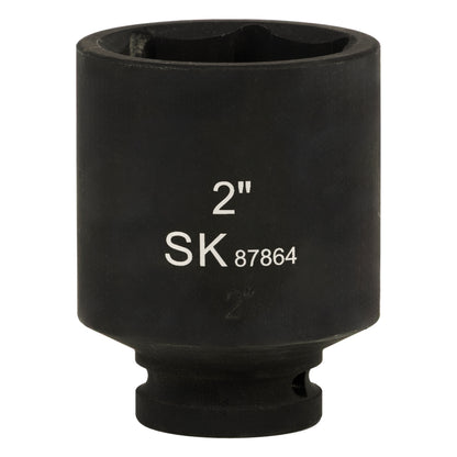 SK87864 - 3/4" Drive, 6 Point, Deep SAE Impact Socket, 2"