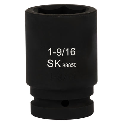 SK88850 - 1" Drive, 6 Point, Deep SAE Impact Socket, 1-9/16"