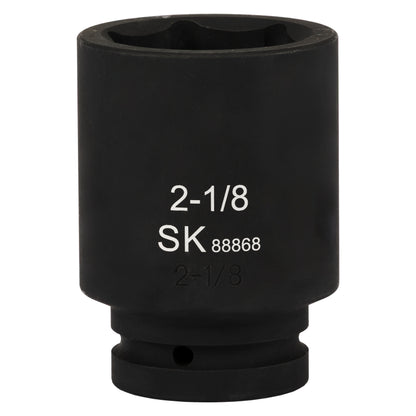 SK88868 - 1" Drive, 6 Point, Deep SAE Impact Socket, 2-1/8"