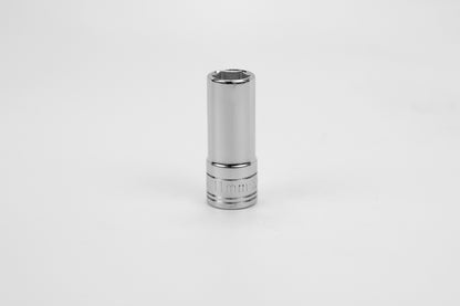 11 mm 3/8" Drive 6 Point Metric Deep Chome Socket