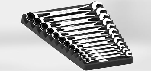 X-frame® 6pt Metric Combination Wrench Set 12 pcs