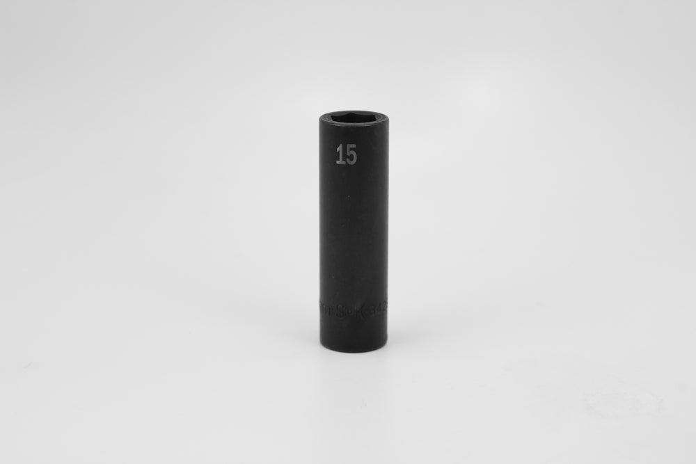 16 mm 1/2" Drive 6 Point Deep Metric Impact Socket