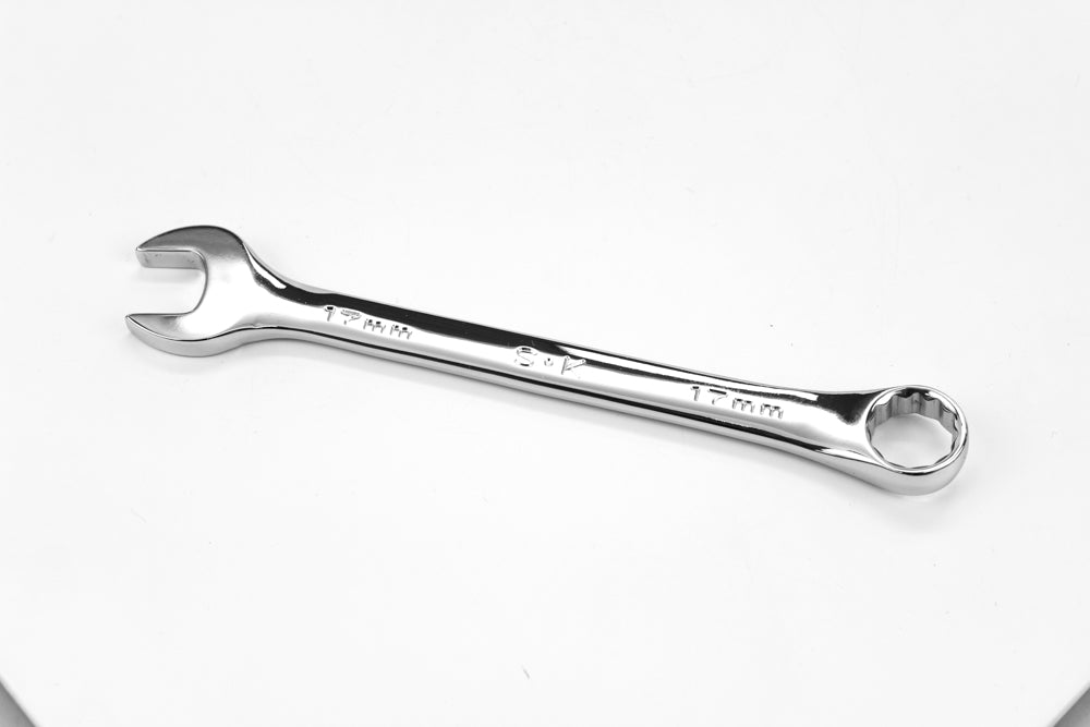 17 mm 12 Point Metric Regular Combination Chrome Wrench