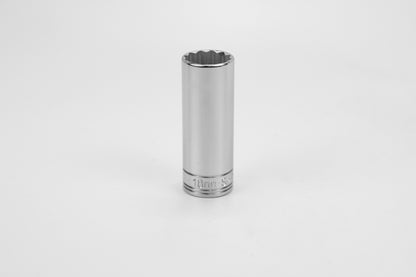 18 mm 3/8" Drive 12 Point Metric Deep Chrome Socket