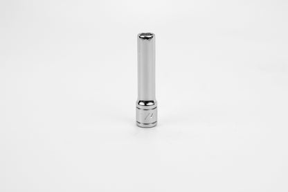 1/4" 1/4" Drive 6 Point Fractional Deep Chrome Socket