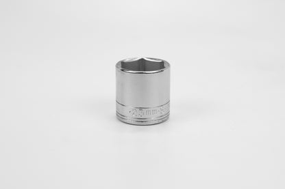 23 mm 3/8" Drive Metric Standard Chrome Socket