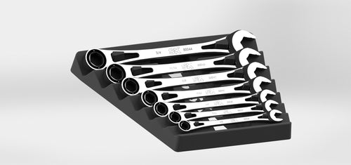 X-Frame® 6pt Fractional Combination Wrench Set 7 pcs 