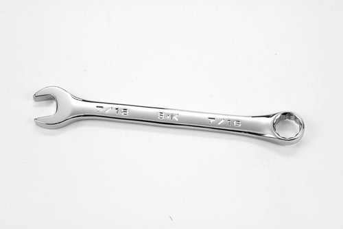 7/16 12 Point Fractional Regular Combination Chrome Wrench