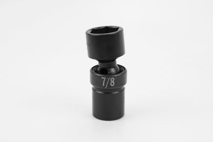 7/8" 1/2" Drive 6 Point Swivel Fractional Impact Socket
