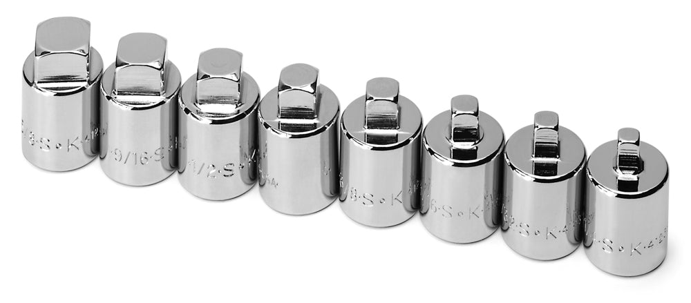 8 Piece 1/2" Drive Male Pipe Plug Socket Set