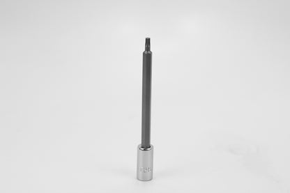 T20 1/4" Drive Long Torx Chrome Bit Socket