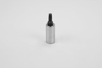 T25 1/4" Drive Torx Plus Chrome Bit Socket